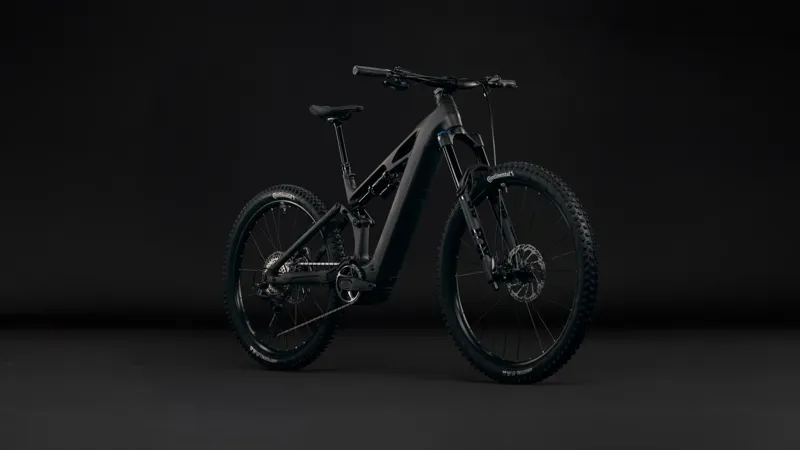 Cube Stereo Hybrid One77 HPC SLX 800 Electric Full Suspension MTB 2027 in Blackline-5