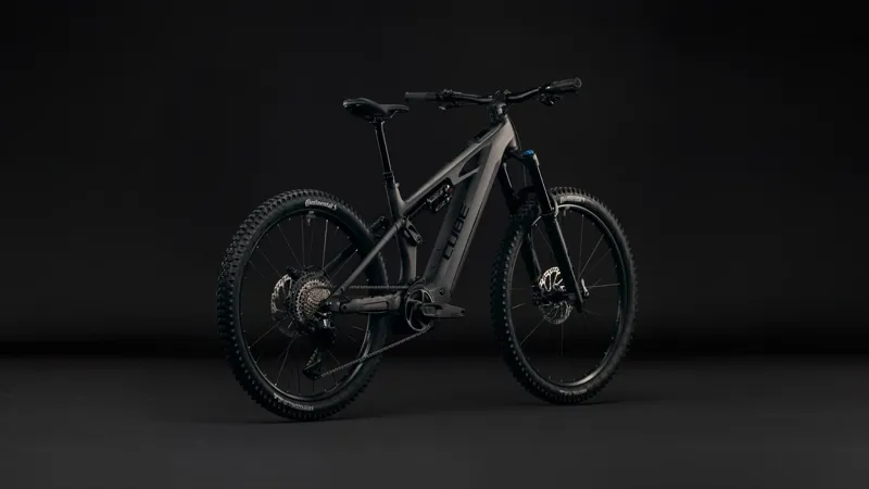 Cube Stereo Hybrid One77 HPC SLX 800 Electric Full Suspension MTB 2027 in Blackline-4