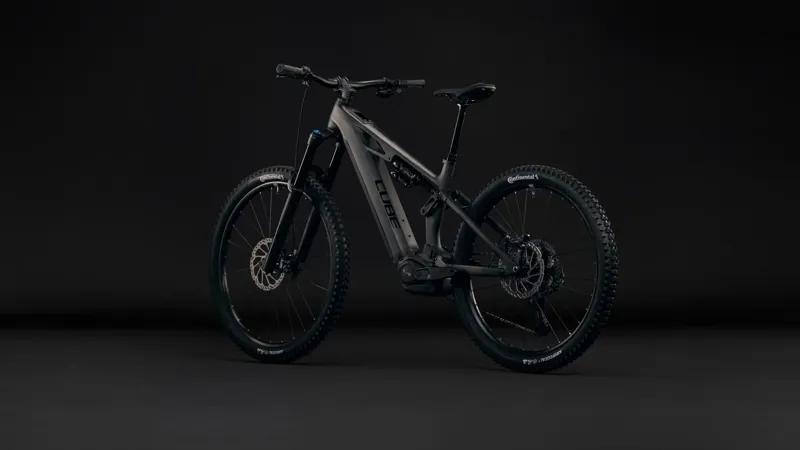Cube Stereo Hybrid One77 HPC SLX 800 Electric Full Suspension MTB 2027 in Blackline-2