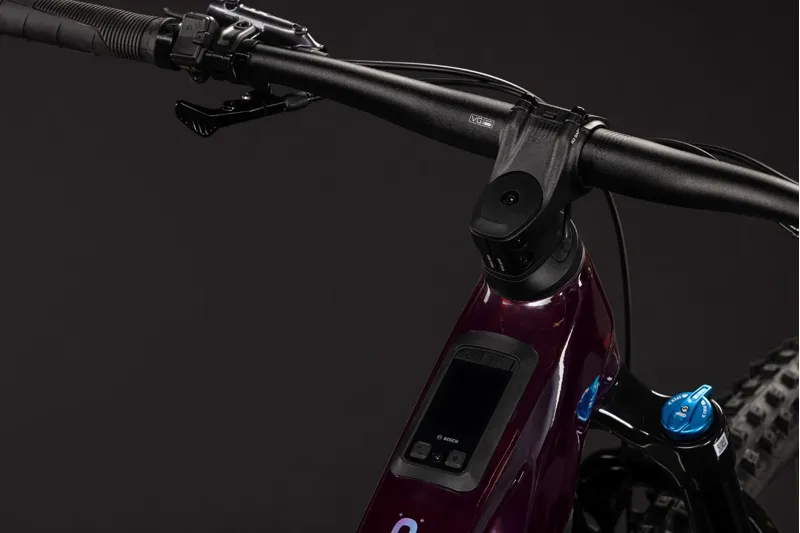 Cube Stereo Hybrid One77 HPC SLX 800 Electric Full Suspension MTB 2027 in Liquidred Black-10