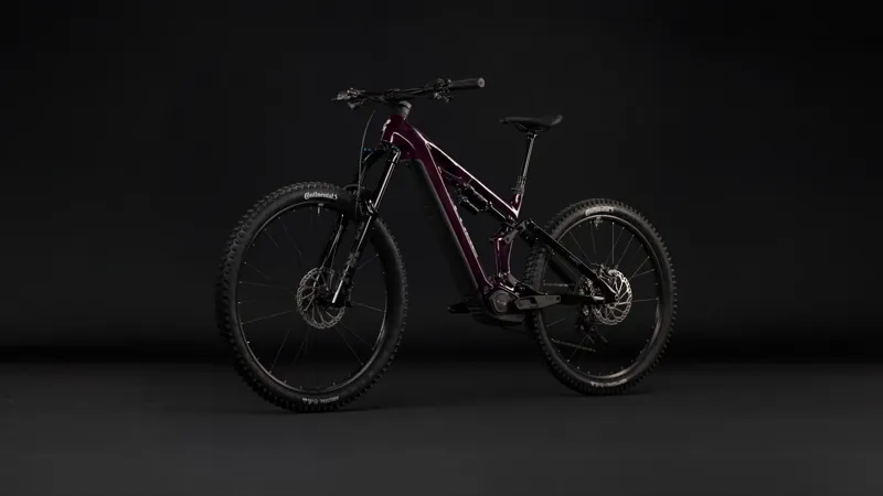 Cube Stereo Hybrid One77 HPC SLX 800 Electric Full Suspension MTB 2027 in Liquidred Black-2
