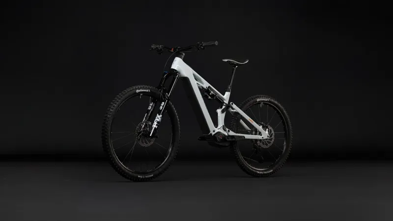 Cube Stereo Hybrid One77 HPC SLX 800 Electric Full Suspension MTB 2027 in Hintofmint/Orange-3