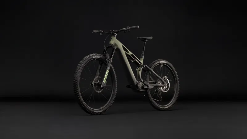 Cube Stereo Hybrid One77 HPC TM 800 Electric Full Suspension MTB 2027 in Reedgreen/Gills-2