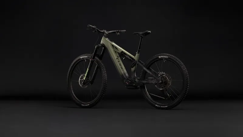 Cube Stereo Hybrid One77 HPC TM 800 Electric Full Suspension MTB 2027 in Reedgreen/Gills-1