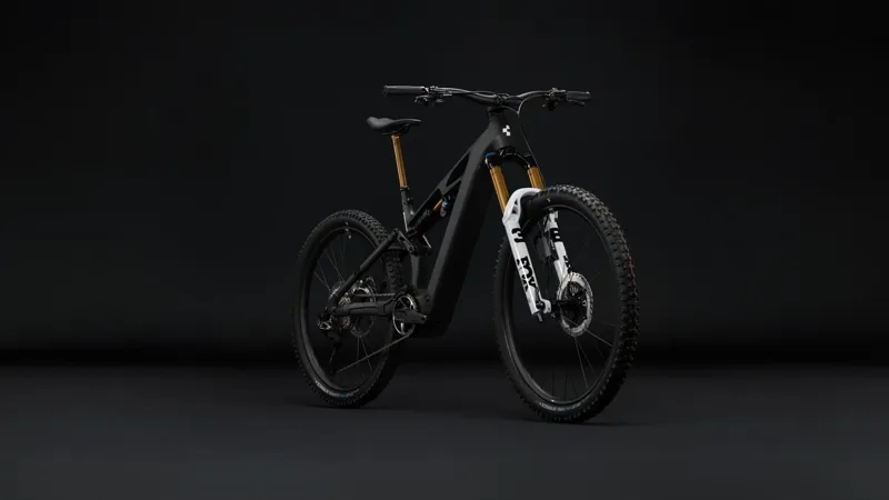 Cube Stereo Hybrid One77 HPC At 800 Electric Full Suspension MTB 2027 in Carbon/White-4