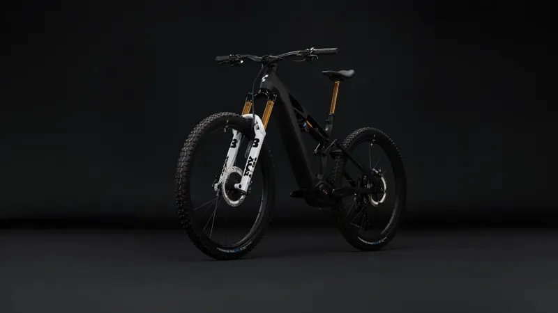 Cube Stereo Hybrid One77 HPC At 800 Electric Full Suspension MTB 2027 in Carbon/White-2