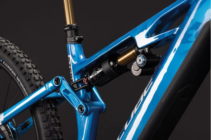 Cube Stereo Hybrid One77 HPC At 800 Electric Full Suspension MTB 2027 in Actionteam-6