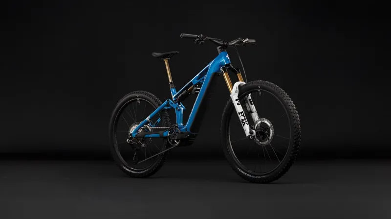 Cube Stereo Hybrid One77 HPC At 800 Electric Full Suspension MTB 2027 in Actionteam-4