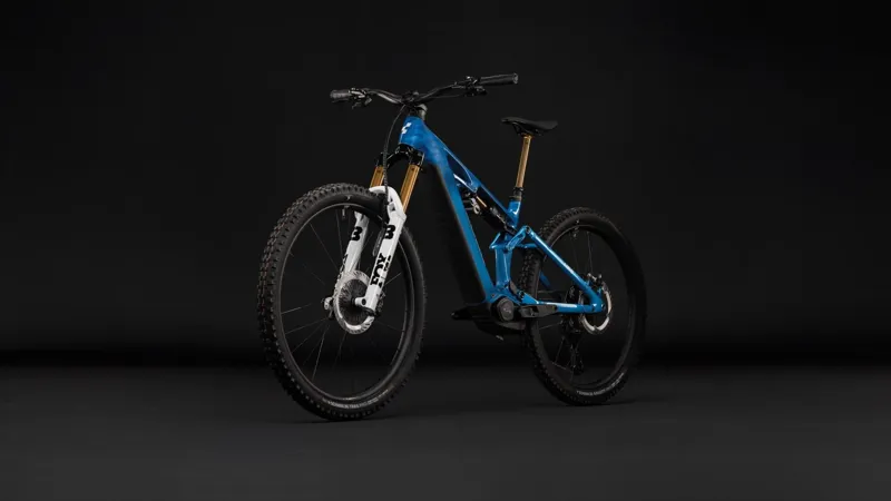 Cube Stereo Hybrid One77 HPC At 800 Electric Full Suspension MTB 2027 in Actionteam-2