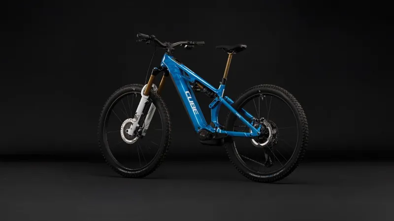 Cube Stereo Hybrid One77 HPC At 800 Electric Full Suspension MTB 2027 in Actionteam-1
