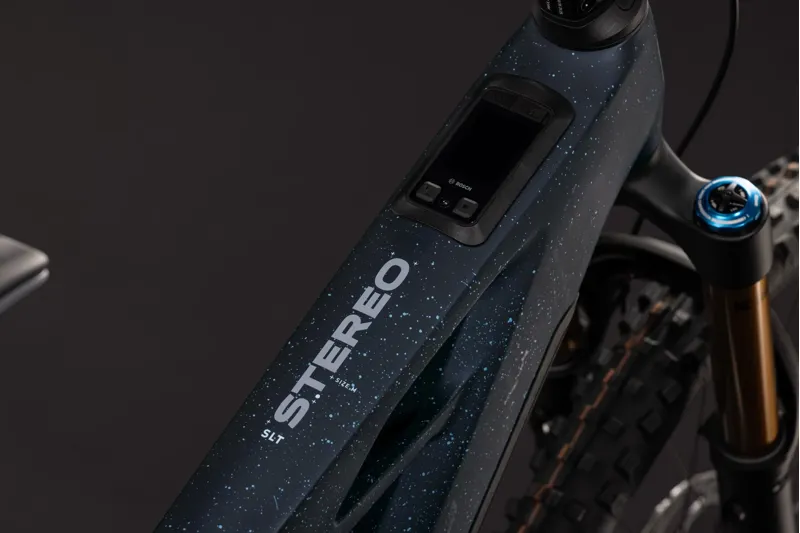 Cube Stereo Hybrid One77 HPC SLT 800 Electric Full Suspension MTB 2027 in Bluegalaxy/Grey-6