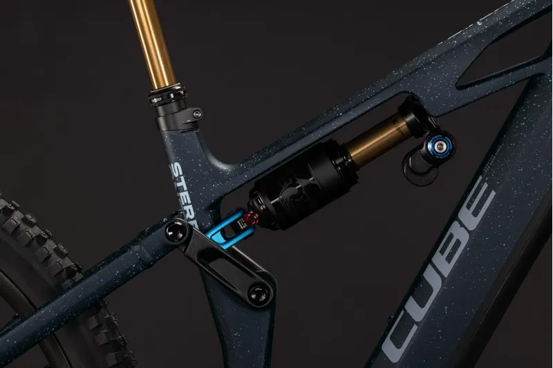 Cube Stereo Hybrid One77 HPC SLT 800 Electric Full Suspension MTB 2027 in Bluegalaxy/Grey-3