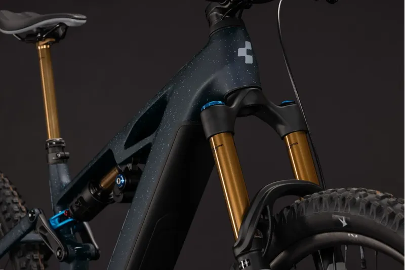 Cube Stereo Hybrid One77 HPC SLT 800 Electric Full Suspension MTB 2027 in Bluegalaxy/Grey-2