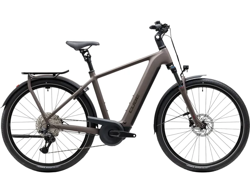 Cube Kathmandu Hybrid One 800 Electric Aluminium bike 2027 in Cedar Chrome