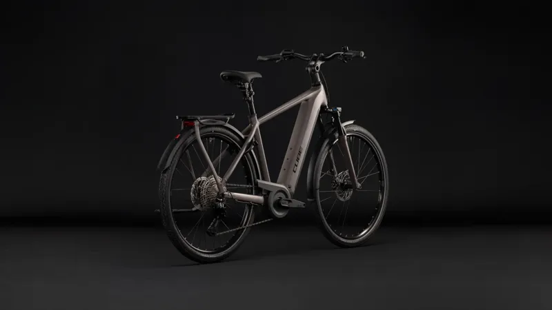 Cube Kathmandu Hybrid One 800 Electric Aluminium bike 2027 in Cedar Chrome-3