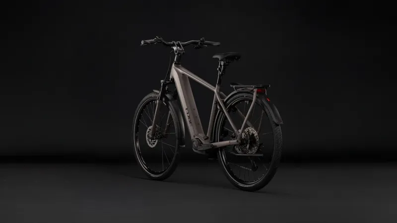 Cube Kathmandu Hybrid One 800 Electric Aluminium bike 2027 in Cedar Chrome-1