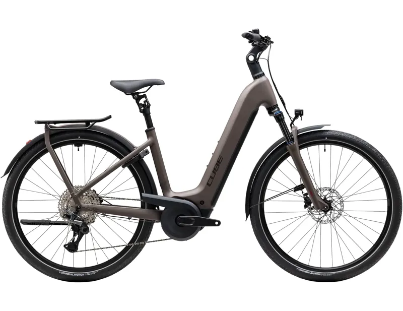 Cube Kathmandu Hybrid One 800 Electric Aluminium bike 2027 in Cedar Chrome