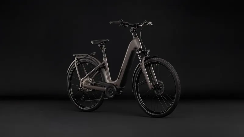 Cube Kathmandu Hybrid One 800 Electric Aluminium bike 2027 in Cedar Chrome-4