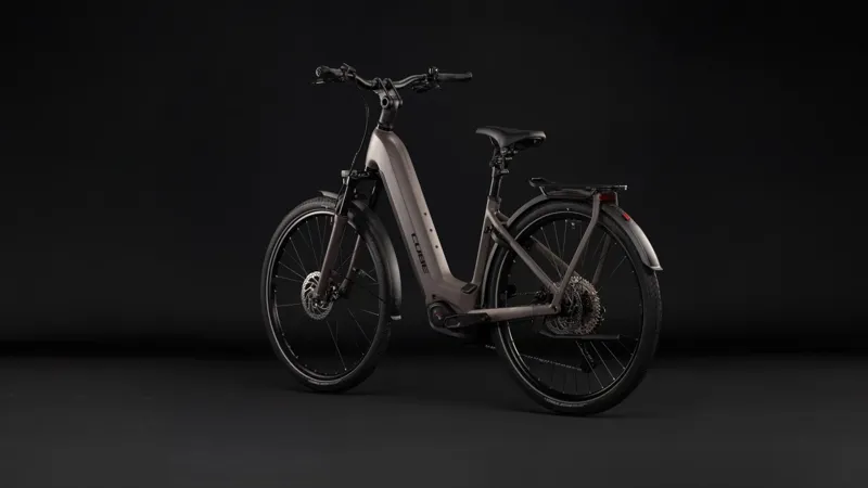 Cube Kathmandu Hybrid One 800 Electric Aluminium bike 2027 in Cedar Chrome-1