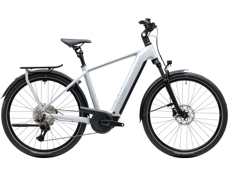 Cube Kathmandu Hybrid One 800 Electric Aluminium bike 2027 in Silverstar/Reflex