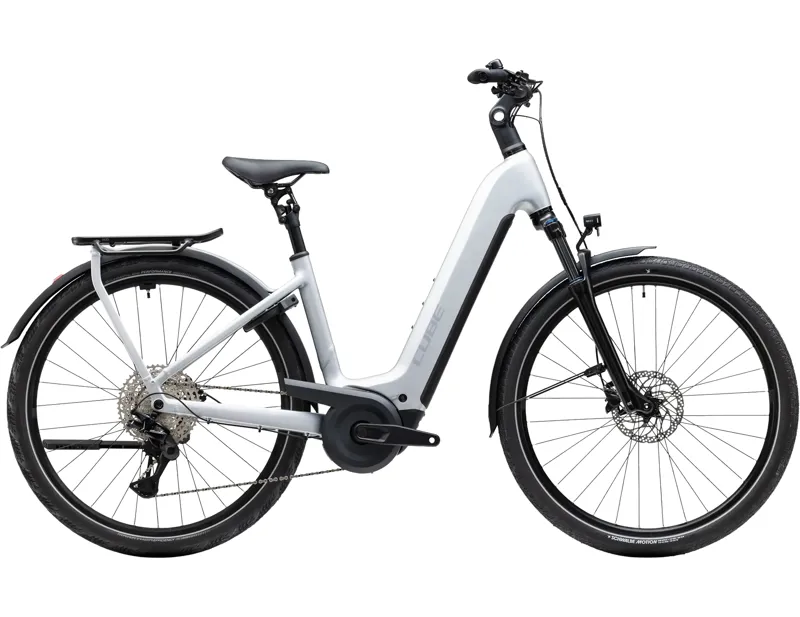 Cube Kathmandu Hybrid One 800 Electric Aluminium bike 2027 in Silverstar/Reflex