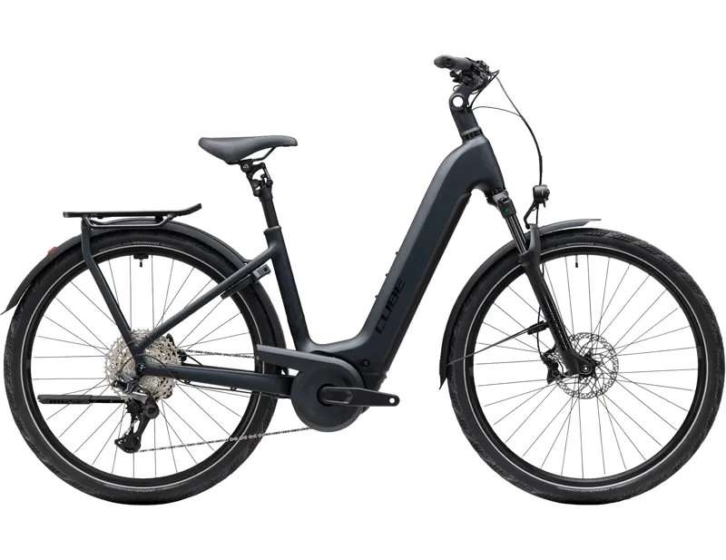 Cube Kathmandu Hybrid Pro 800 Electric Aluminium bike 2027 in Coal/Black