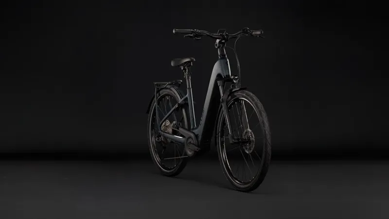 Cube Kathmandu Hybrid Pro 800 Electric Aluminium bike 2027 in Coal/Black-4