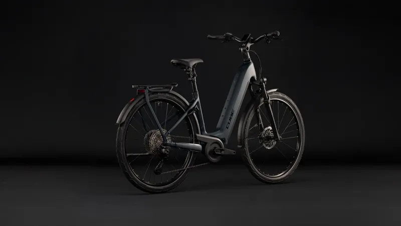 Cube Kathmandu Hybrid Pro 800 Electric Aluminium bike 2027 in Coal/Black-3