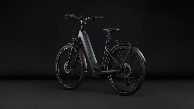 Cube Kathmandu Hybrid Pro 800 Electric Aluminium bike 2027 in Coal/Black-1