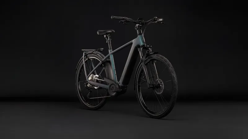 Cube Kathmandu Hybrid Pro 800 Electric Aluminium bike 2027 in Smaragdgrey/Black-4