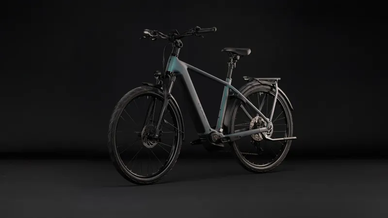 Cube Kathmandu Hybrid Pro 800 Electric Aluminium bike 2027 in Smaragdgrey/Black-2