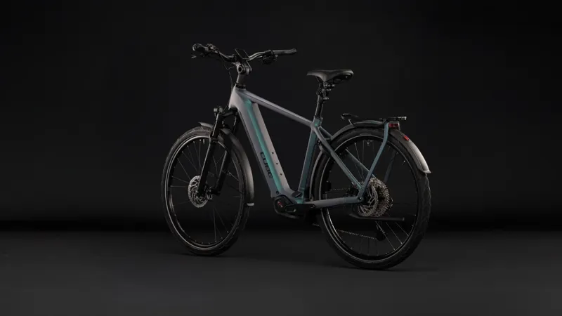 Cube Kathmandu Hybrid Pro 800 Electric Aluminium bike 2027 in Smaragdgrey/Black-1