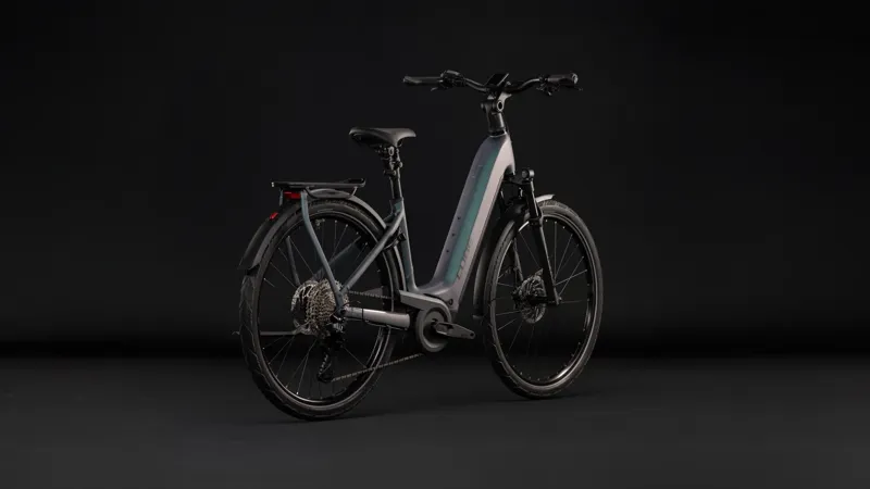 Cube Kathmandu Hybrid Pro 800 Electric Aluminium bike 2027 in Smaragdgrey/Black-3