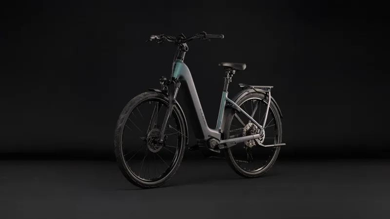 Cube Kathmandu Hybrid Pro 800 Electric Aluminium bike 2027 in Smaragdgrey/Black-2