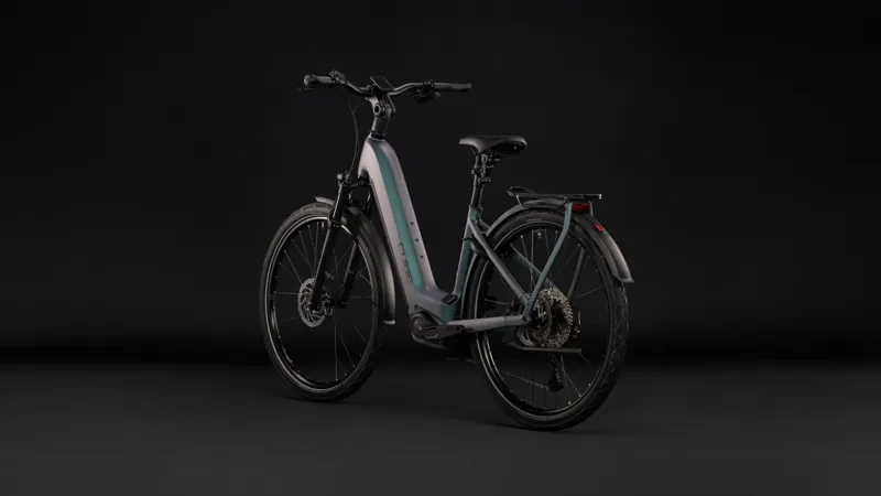 Cube Kathmandu Hybrid Pro 800 Electric Aluminium bike 2027 in Smaragdgrey/Black-1