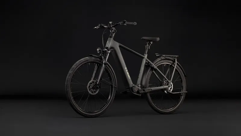 Cube Kathmandu Hybrid Deluxe Pro 800 Electric Aluminium bike 2027 in Blackforest/Chrome-2