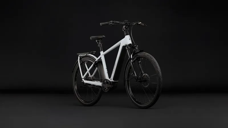 Cube Kathmandu Hybrid Deluxe Pro 800 Electric Aluminium bike 2027 in Metallicwhite/Chrome-5