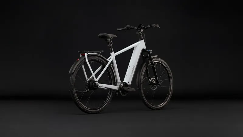 Cube Kathmandu Hybrid Deluxe Pro 800 Electric Aluminium bike 2027 in Metallicwhite/Chrome-4