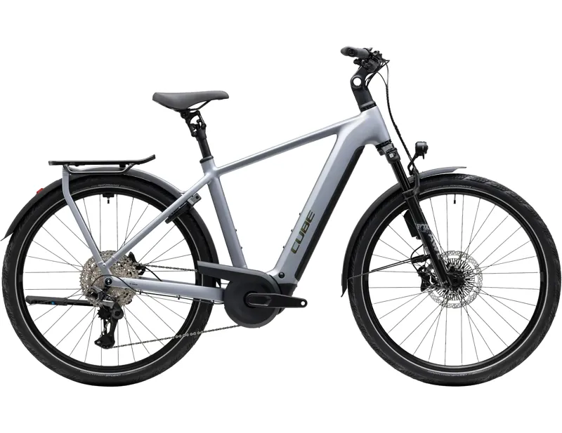 Cube Kathmandu Hybrid EXC 800 Electric Aluminium bike 2027 in Slategrey/Chrome
