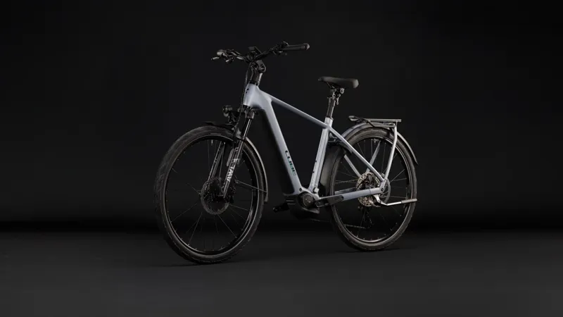 Cube Kathmandu Hybrid EXC 800 Electric Aluminium bike 2027 in Slategrey/Chrome-2