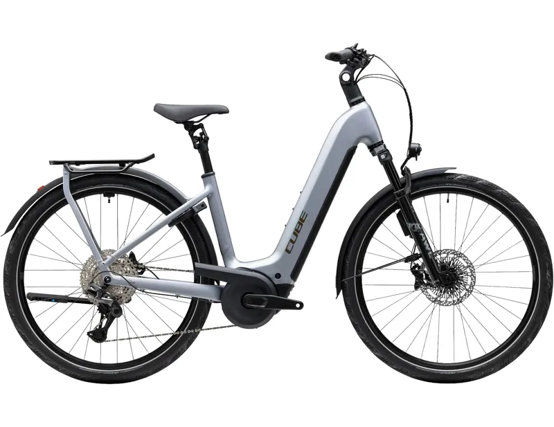 Cube Kathmandu Hybrid EXC 800 Electric Aluminium bike 2027 in Slategrey/Chrome