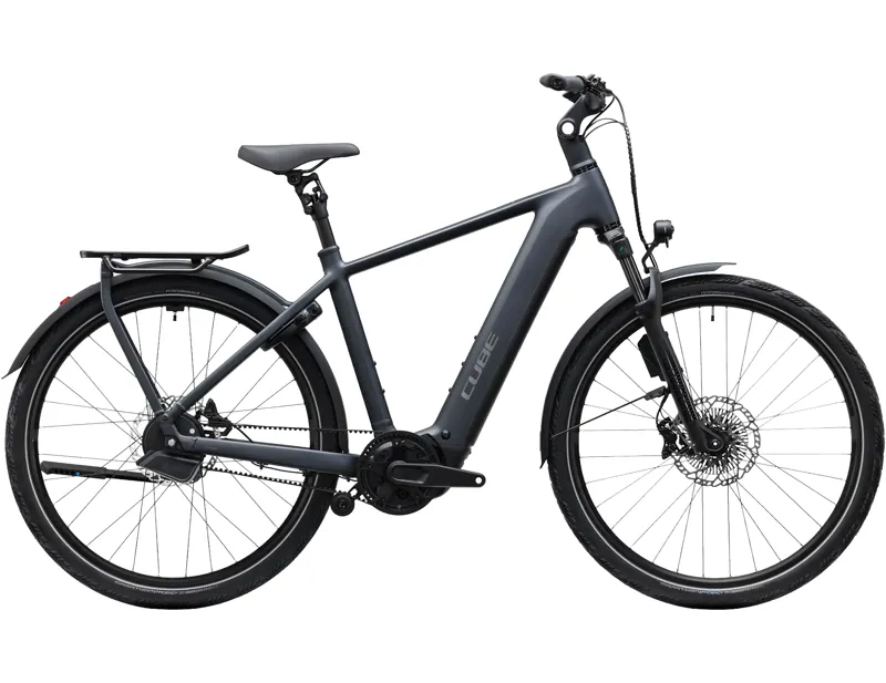 Cube Kathmandu Hybrid Deluxe EXC 800 Electric Aluminium bike 2027 in Stealthgrey/Grey