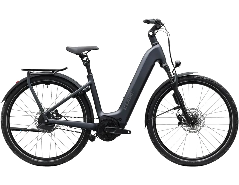 Cube Kathmandu Hybrid Deluxe EXC 800 Electric Aluminium bike 2027 in Stealthgrey/Grey