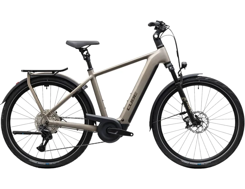 Cube Kathmandu Hybrid SLX 800 Electric Aluminium bike 2027 in Flashstone/Chrome