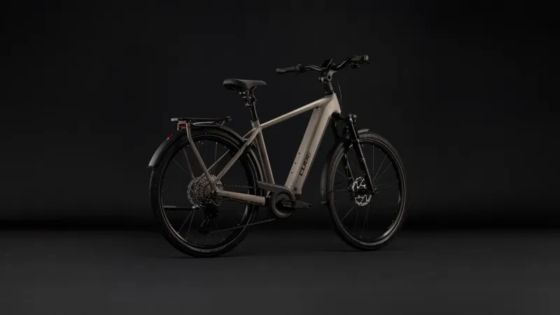 Cube Kathmandu Hybrid SLX 800 Electric Aluminium bike 2027 in Flashstone/Chrome-4