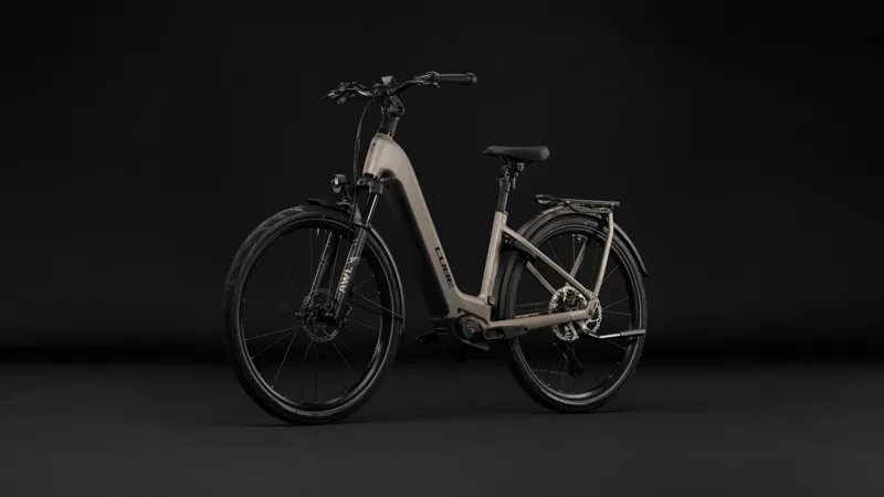 Cube Kathmandu Hybrid SLX 800 Electric Aluminium bike 2027 in Flashstone/Chrome-2