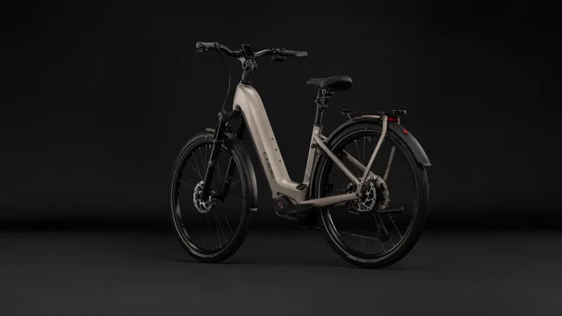 Cube Kathmandu Hybrid SLX 800 Electric Aluminium bike 2027 in Flashstone/Chrome-1