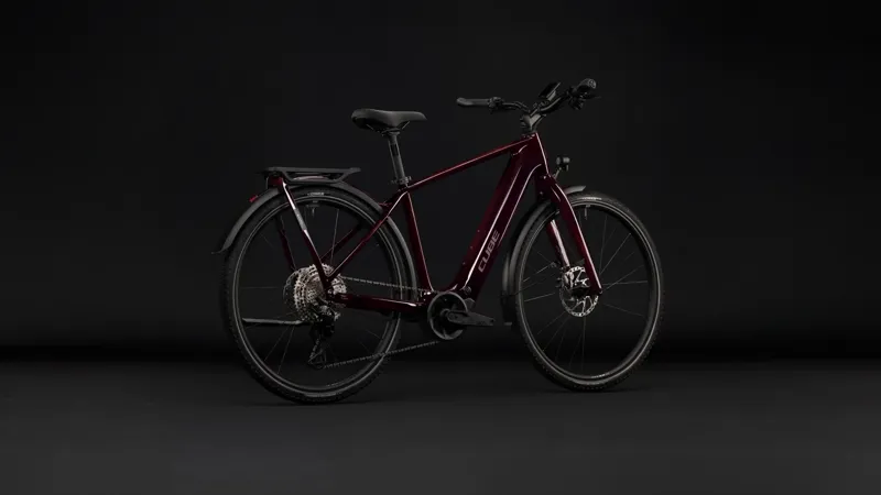 Cube Kathmandu Hybrid C:62 SLX 400X Electric Carbon bike 2027 in Liquidred/Red-3