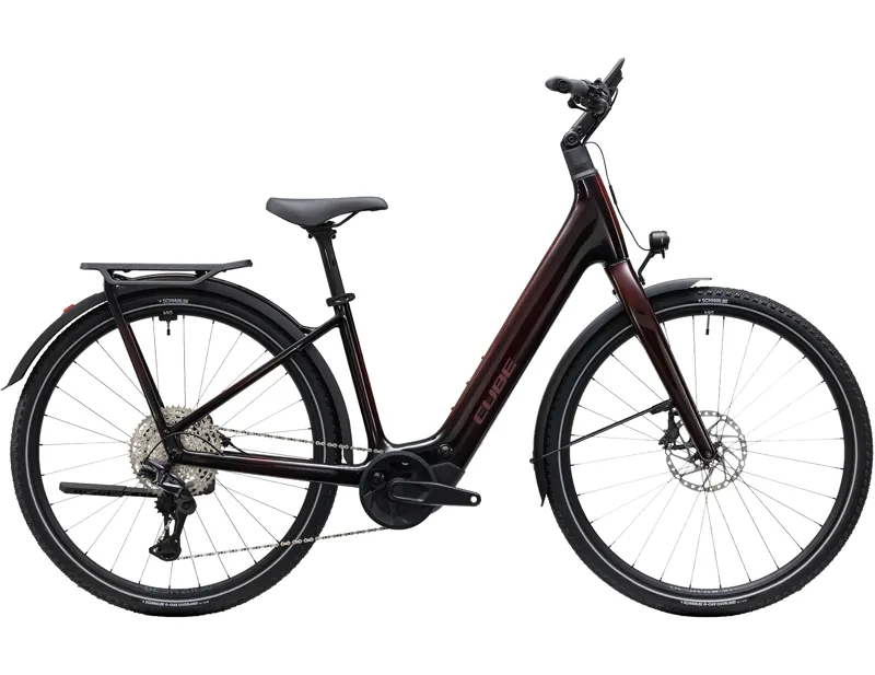 Cube Kathmandu Hybrid C:62 SLX 400X Electric Carbon bike 2027 in Liquidred/Red