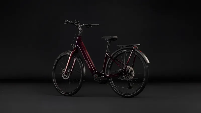 Cube Kathmandu Hybrid C:62 SLX 400X Electric Carbon bike 2027 in Liquidred/Red-2